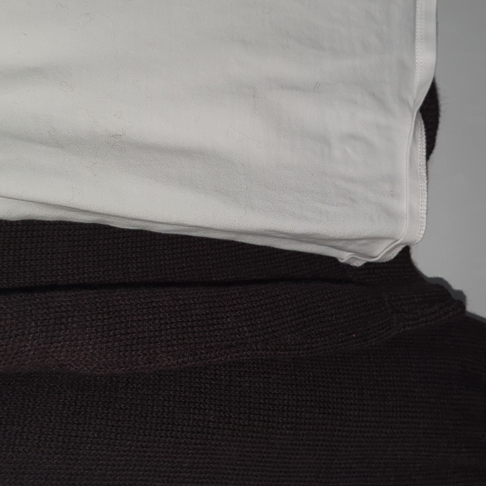 Nation LTD Baby Alpaca Wool Maroon Sweater Sz S $20 - Picture 9 of 11